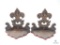 Two Be Prepared Boy Scouts of America Metal Bookstops