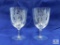 1900 Baden-Powell Wine Glass Pair
