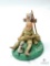 The Hero-Worshipper Porcelain Figurine by Norman Rockwell