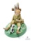 The Hero-Worshipper Porcelain Figurine by Norman Rockwell