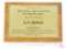 A Lifetime Trustee H. H. Coffield of South Central Region Trust Fund Boy Scouts of America Wooden