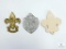 Three Boy Scouts of America Insignia