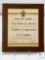 Boy Scouts of America Circle Ten Council Certificate of Appreciation