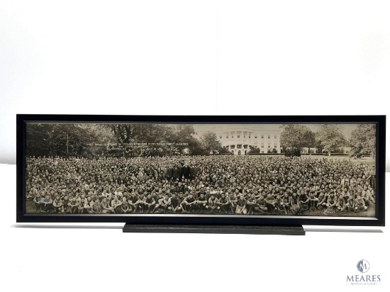 1931 President Hoover White House Reception to the Region Three Jamboree