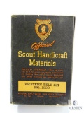 Boy Scouts of America Official Scout Handicraft Materials Western Belt Kit