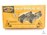 Boy Scouts of America Official Boy Scout Twin Signal Set