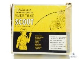 Universal Transistorized Walkie Talkie SCOUT S-025 Solid State