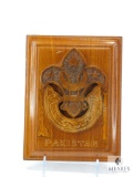 Boy Scouts of Pakistan Wooden Plaque