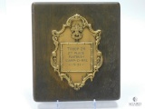 Troop 24 2nd Place 1931 Flatbush Camp-O-Ral Wooden Plaque