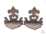 Two Be Prepared Boy Scouts of America Metal Bookstops