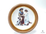 The Young Doctor - Ceramic Plate - Norman Rockwell