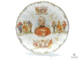 1900 Baden-Powell Lord Roberts Ceramic Plate