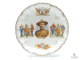 1900 Baden-Powell Lord Roberts Ceramic Plate