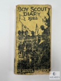 1922 Boy Scouts of America Boy Scout Diary
