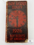 1926 Boy Scouts of America Boy Scout Diary