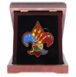 2019 World Jamboree International Service Team Award in Display Case