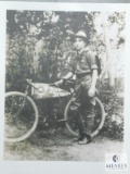 Boy Scout with Boy Scouts Bike Picture
