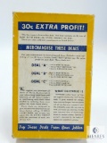 Butterfinger - The Energizing Candy - Curtiss Candies - 5 Cents - Empty Box