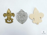 Three Boy Scouts of America Insignia