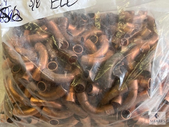 Approximately 269 Streamline Copper 90-degree Ells - 3/8 OD