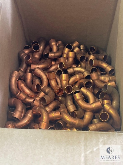Approximately 400 Streamline Copper 90-degree Ells - 1/2 OD