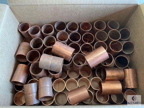 100 Streamline Copper 1 3/8 OD Pipe Couplers