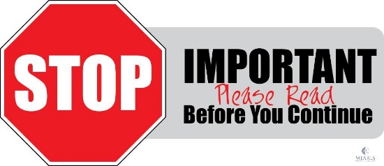 Important Information