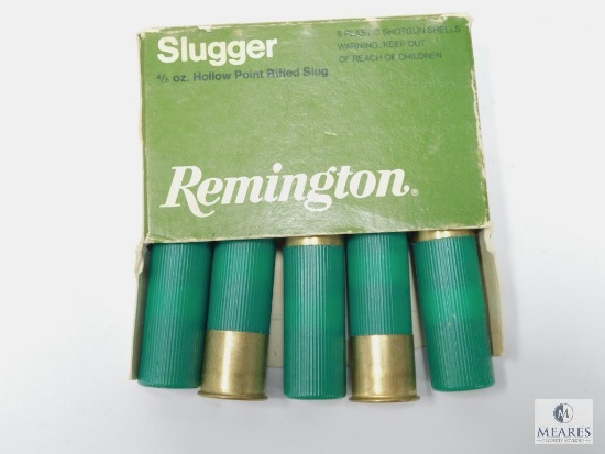 Remington 16 Ga. 2-3/4" Hollow Point Rifled Slugs - One Five Round Box