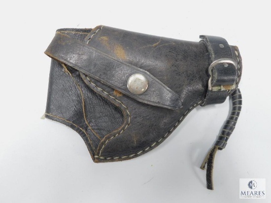 Vintage Black Holster for Snub Nose Revolver