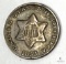 1853 US Three-cent Piece