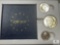 US Mint 1976 Bicentennial Silver Three-Coin Proof Set in Original Mint Packaging