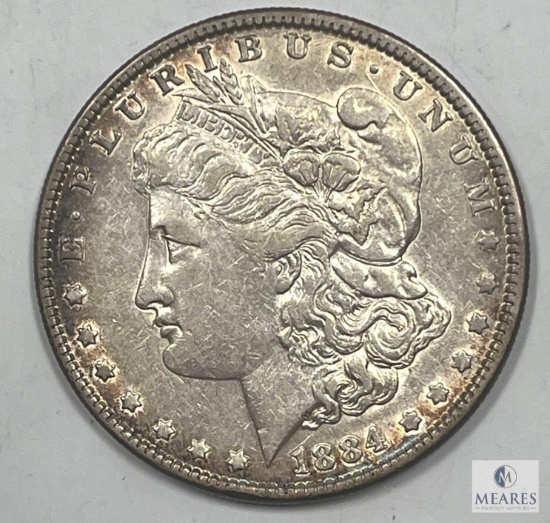 1884-P Morgan Silver Dollar