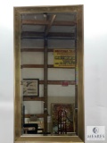 Vintage Framed Beveled Edge Mirror