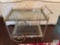 Brass, Metal and Glass Decorative Bar Cart