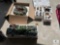 Thomas Kincade Christmas Wreath and Hawthorne Village Nativity Scene Pieces