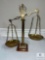 Antique Brass Set of Scales