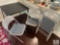 Card Table and Four Folding Chairs