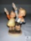 Vintage Goebel Hummel Figurine Auf Wiedersehen