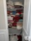 Contents of Linen Closet - Towels, Curtains, and Kitchen Linens
