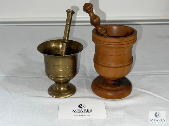 Two Mortar and Pestle Sets