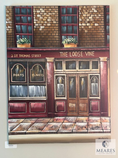 Decorator Quality Embellished Street Scene