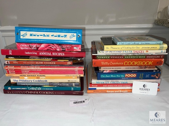 Mixed Lot of Cookbooks