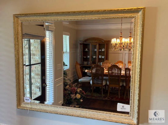 Framed Beveled Edge Mirror