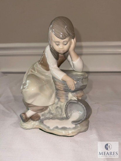 Nao by Lladro Spilt Milk Milkmaid Figurine