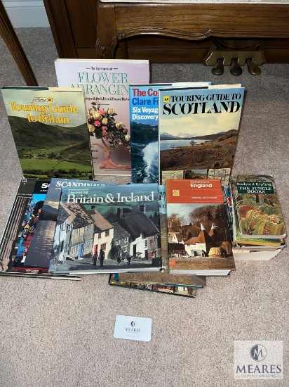 Assorted Lot of Maps, Travel Books, and Guides