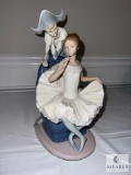 Nao by Lladro A Dream Come True Ballerina and Jester Harlequin - 12