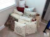 Lot of Mixed Pillows