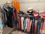 LARGE Closet Lot of Clothing - Some Vintage Items - Sized Medium to Large Petite