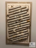 Decorative Scroll Art Piece