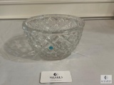 Tiffany & Co. Marked Basketweave Bowl - Nine Inches in Diameter and Five Inches Tall